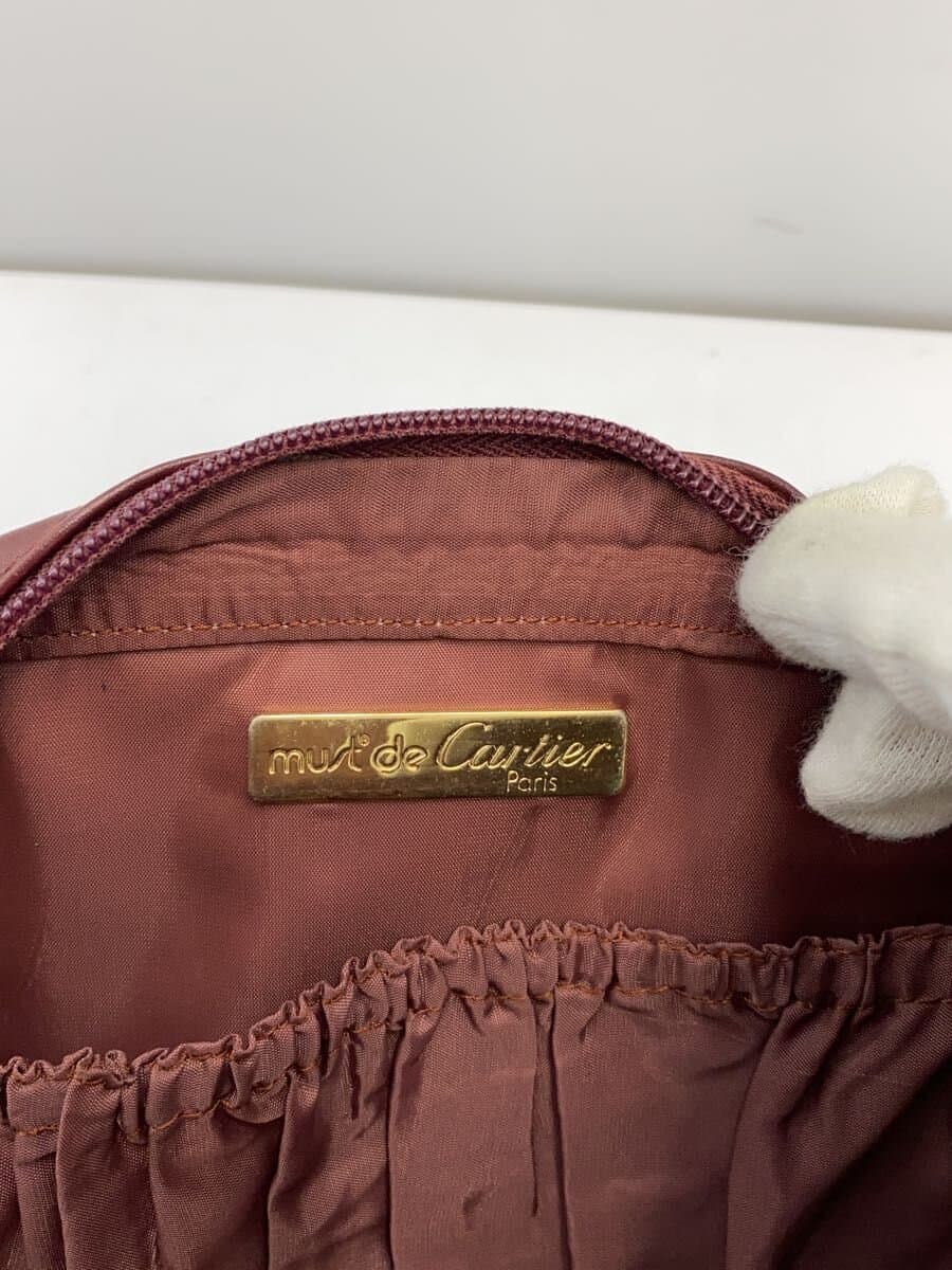 Cartier Must Line Clutch Bag Leather BRD 5