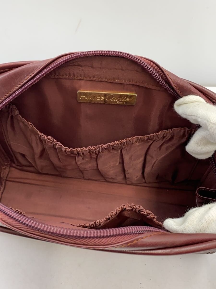 Cartier Must Line Clutch Bag Leather BRD 6