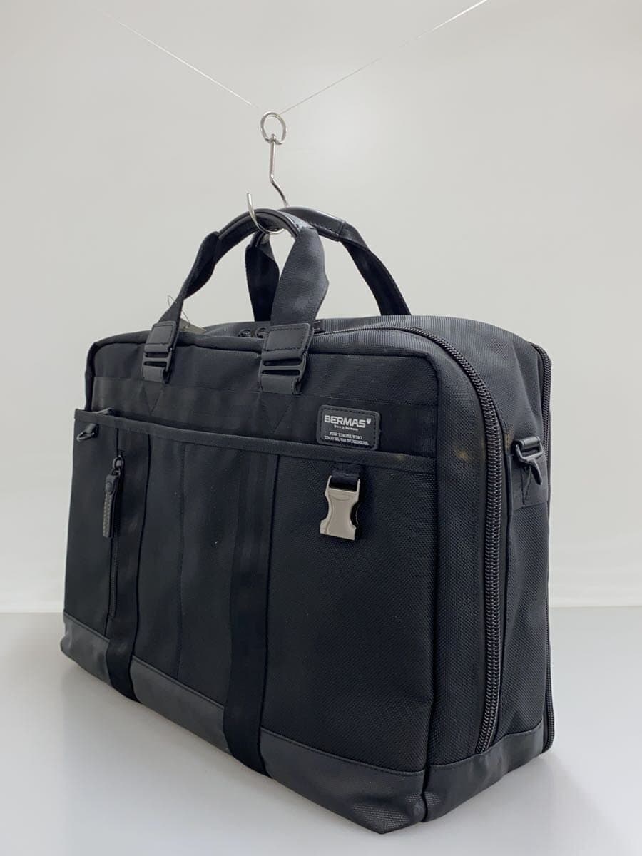 BERMAS briefcase -- BLK plain 2