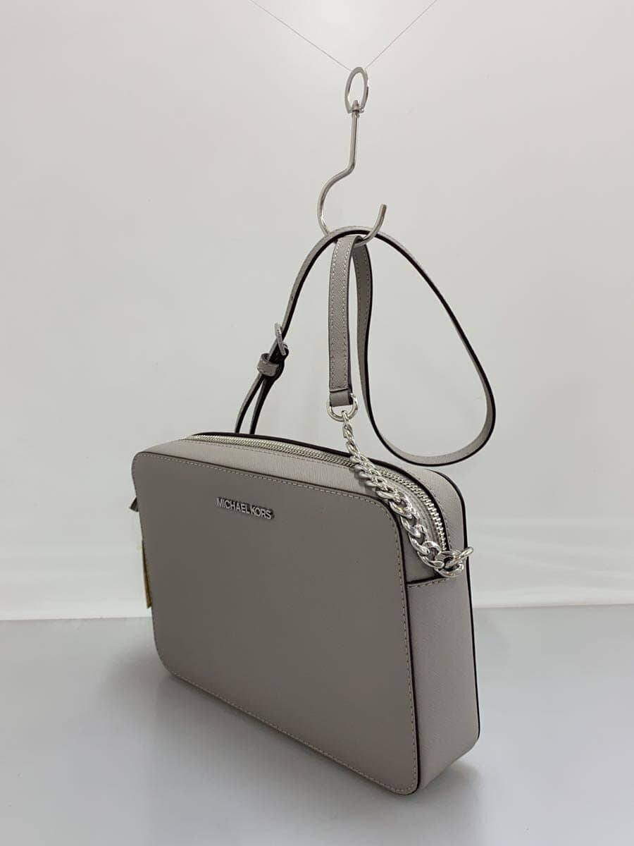 MICHAEL KORS Shoulder Bag Leather GRY Plain 35F8STTC9L 2