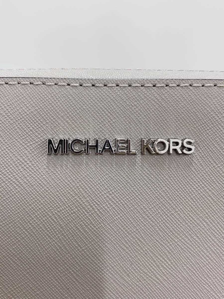MICHAEL KORS Shoulder Bag Leather GRY Plain 35F8STTC9L 5