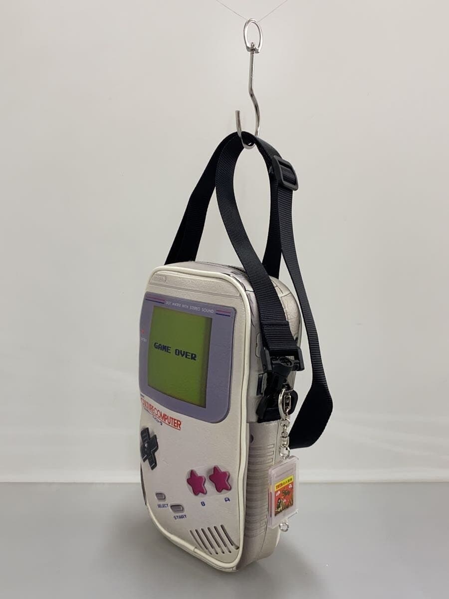 TALKING ABOUT THE ABSTRACTIONGB SACOCHE GB Shoulder Bag Leather WHT Allover 2