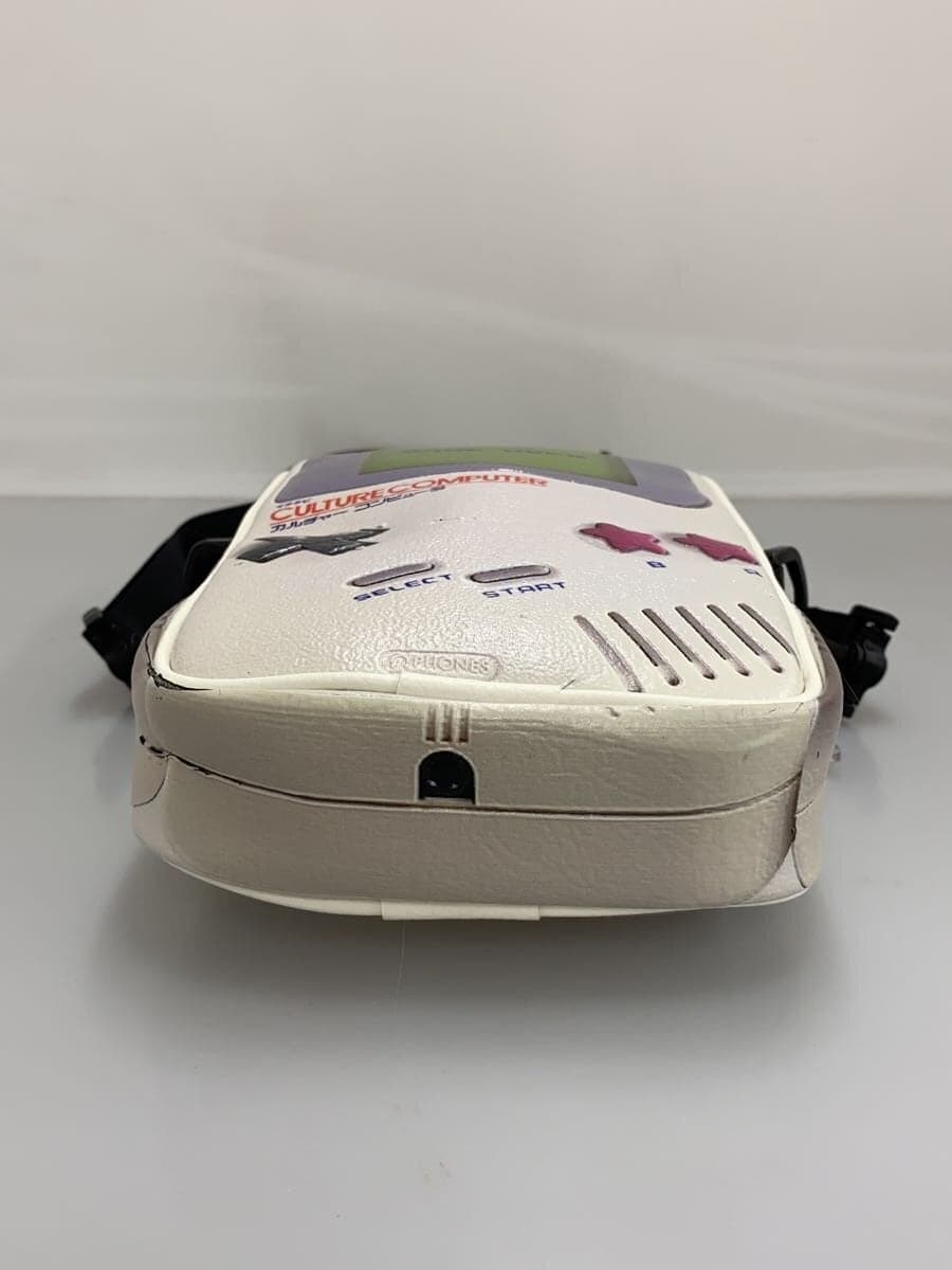 TALKING ABOUT THE ABSTRACTIONGB SACOCHE GB Shoulder Bag Leather WHT Allover 4