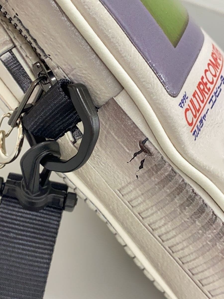 TALKING ABOUT THE ABSTRACTIONGB SACOCHE GB Shoulder Bag Leather WHT Allover 8