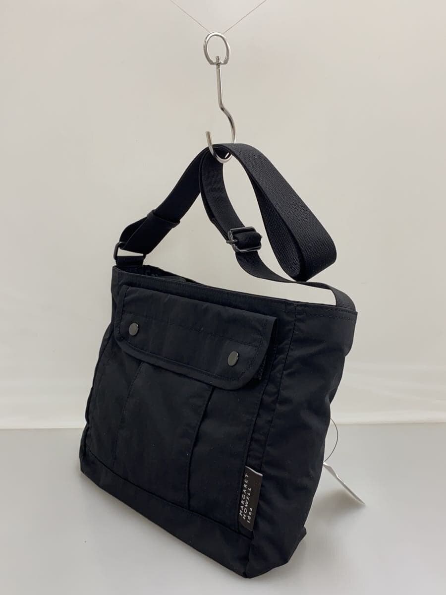 MARGARET HOWELL shoulder bag nylon BLK plain 2