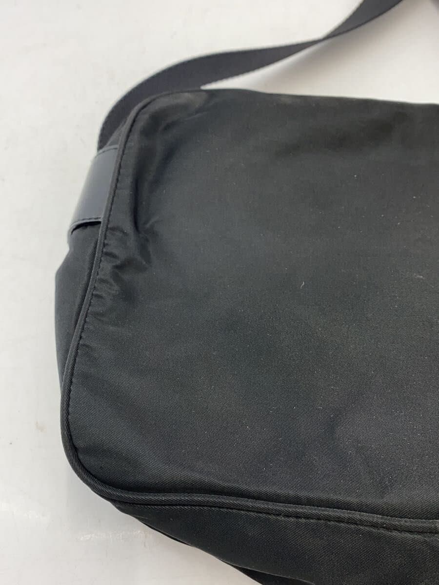 PRADA Shoulder Bag Nylon BLK Solid 8