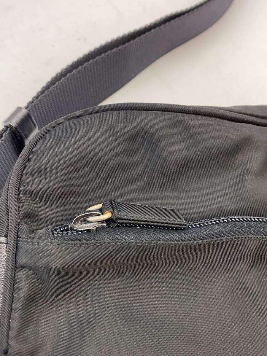 PRADA Shoulder Bag Nylon BLK Solid 9