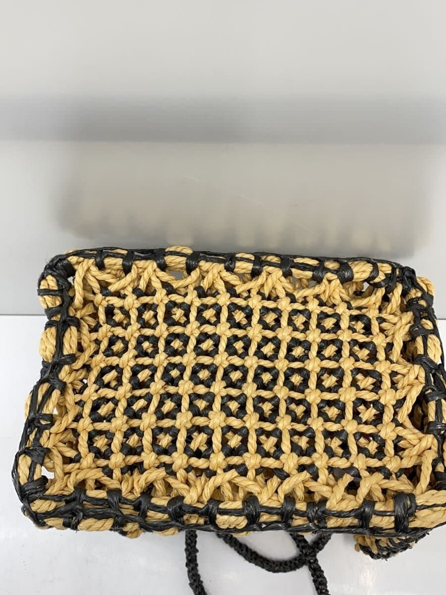 MARNI With Tag Basket Bag Handbag BEG Solid 4