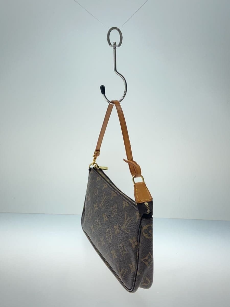 LOUIS VUITTON 1) Pochette Accessoires Monogram Canvas PVC BRW M51980 2