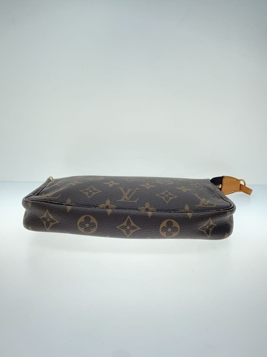 LOUIS VUITTON 1) Pochette Accessoires Monogram Canvas PVC BRW M51980 4