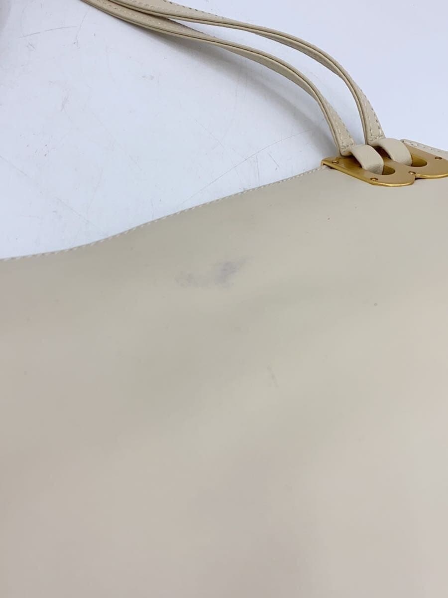 BALLY Shoulder Bag Leather CRM Solid 9