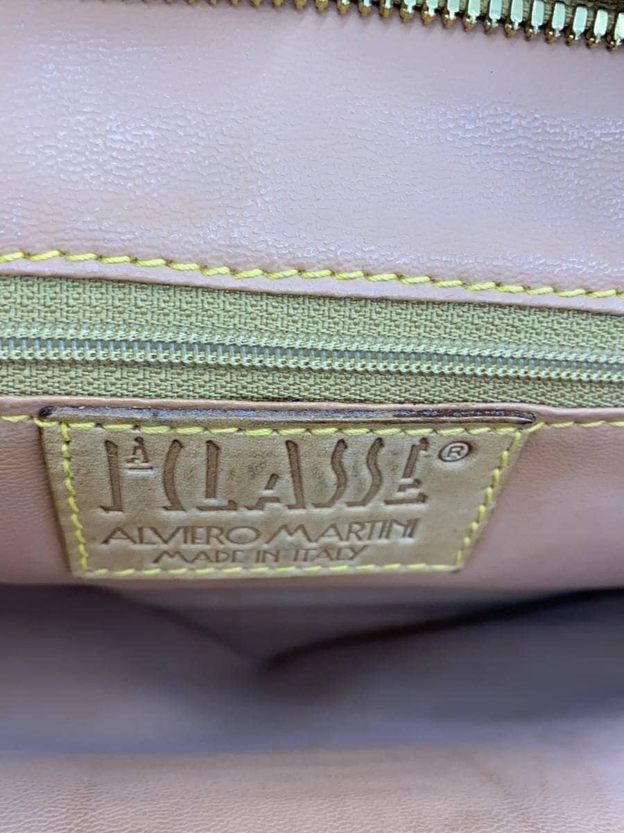 PRIMA CLASSE Shoulder Bag Leather CML All Over Pattern 5