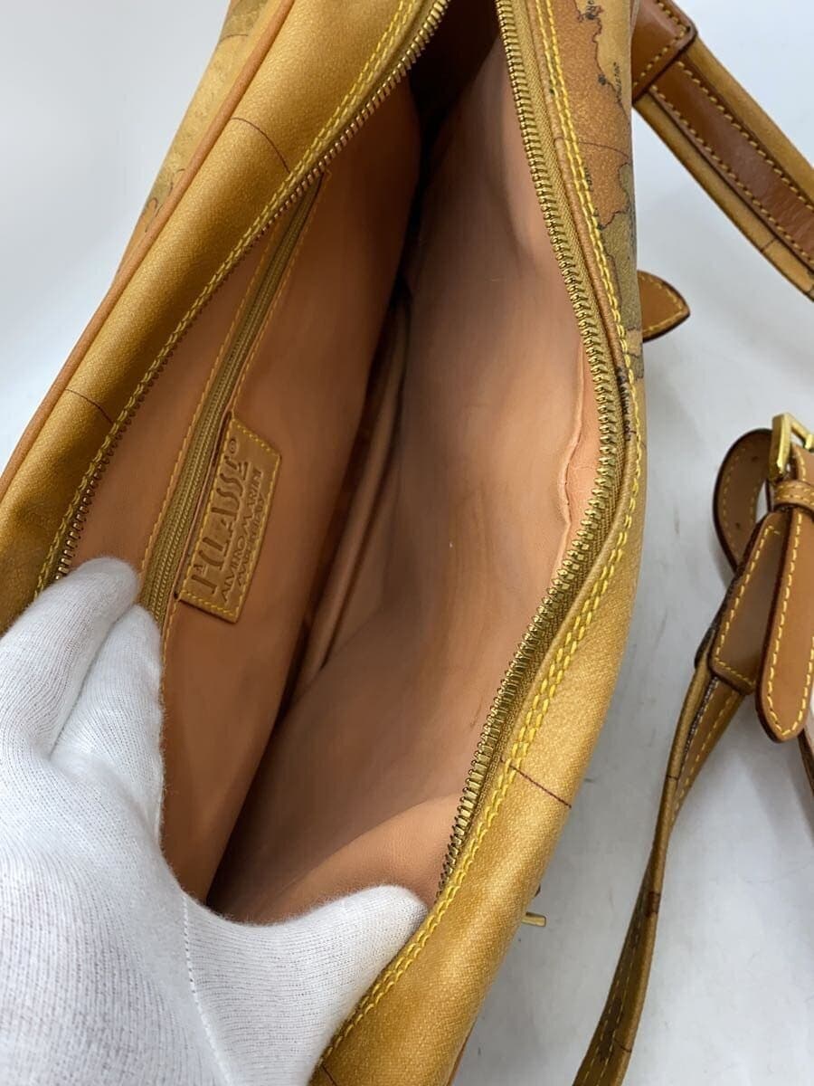 PRIMA CLASSE Shoulder Bag Leather CML All Over Pattern 6