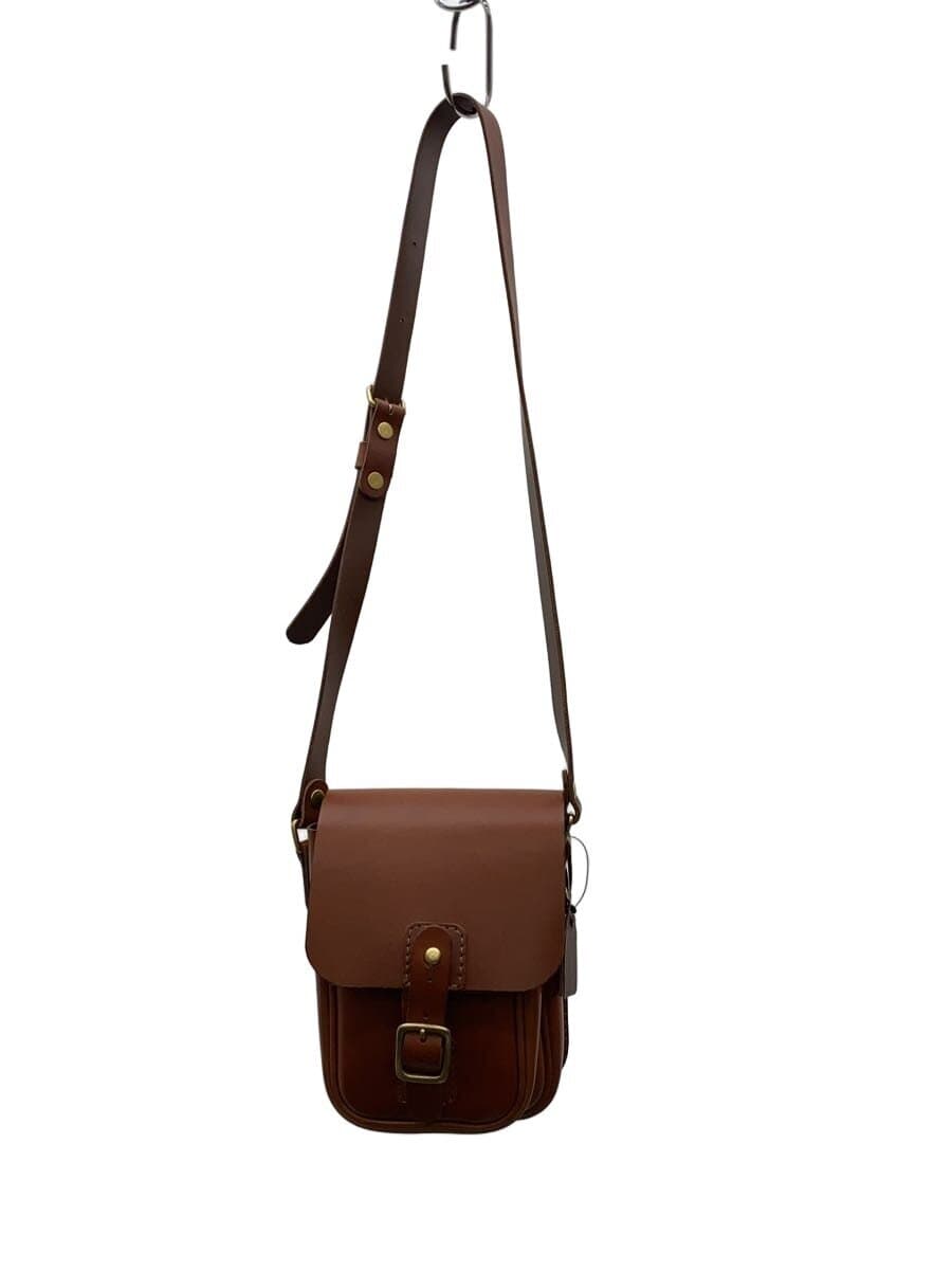 HERZ Shoulder Bag Leather BRW