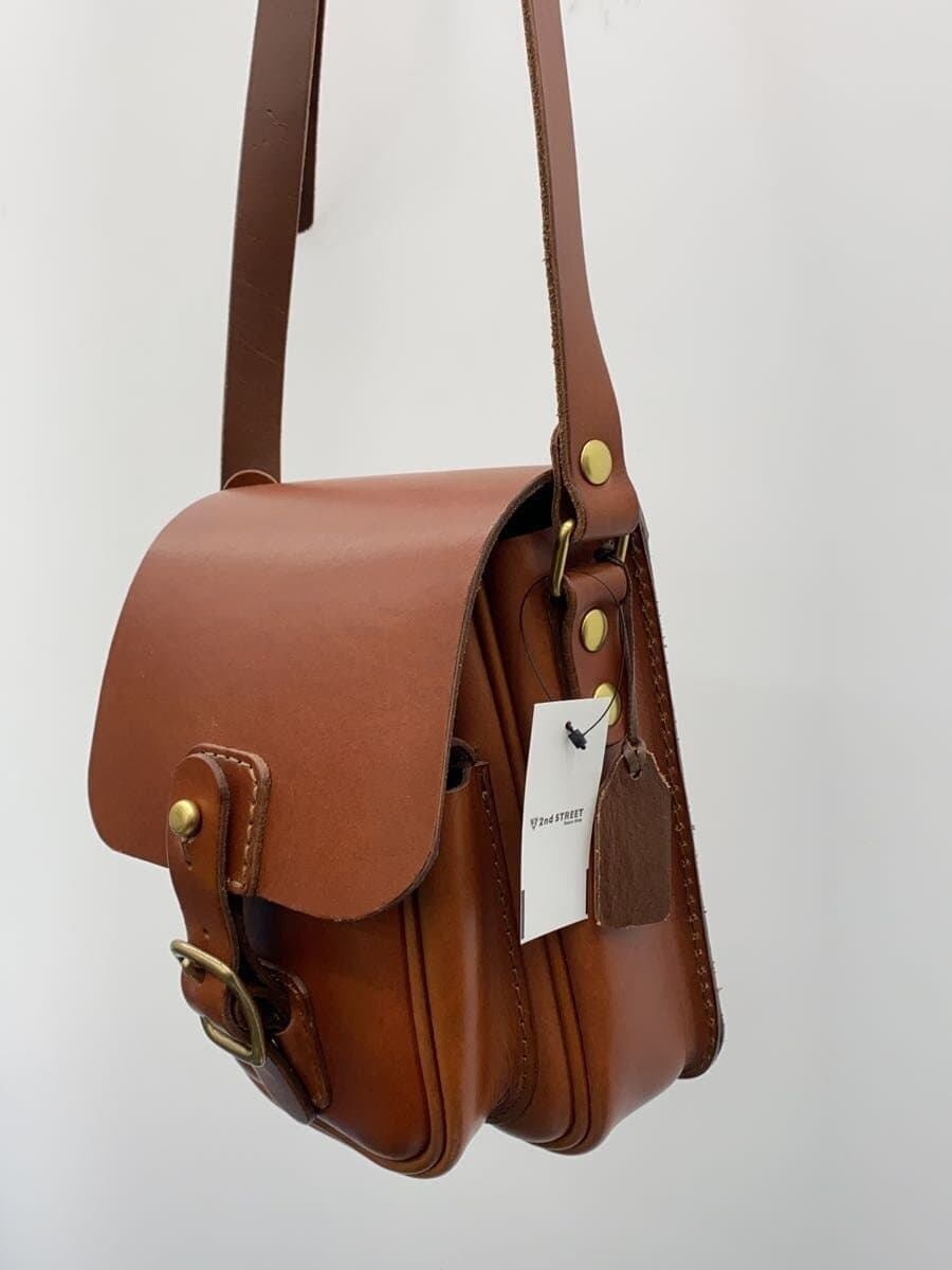 HERZ Shoulder Bag Leather BRW 2