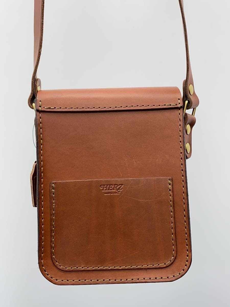 HERZ Shoulder Bag Leather BRW 3