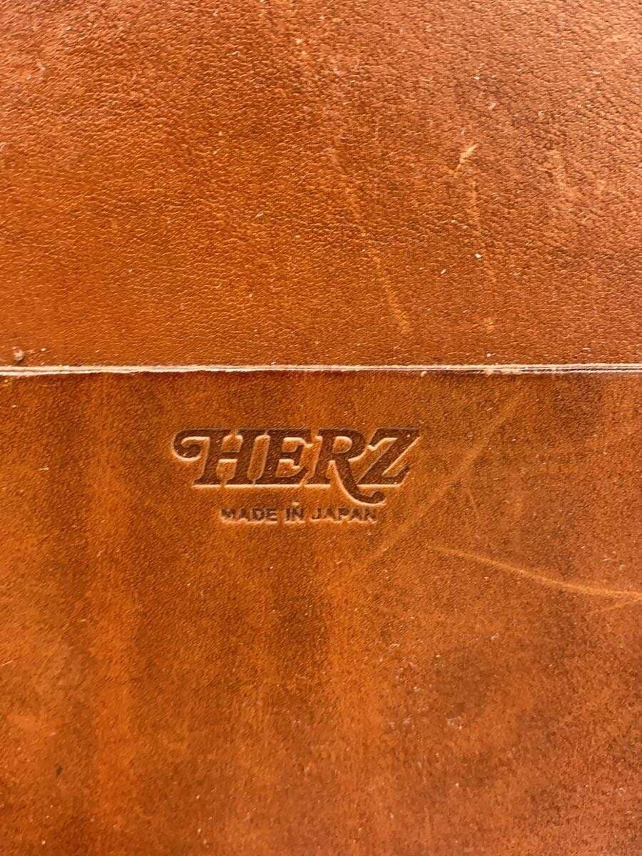 HERZ Shoulder Bag Leather BRW 5