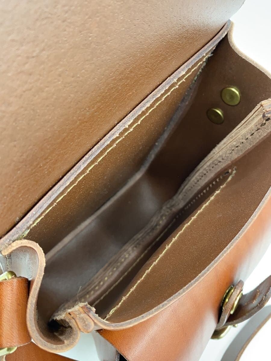 HERZ Shoulder Bag Leather BRW 6