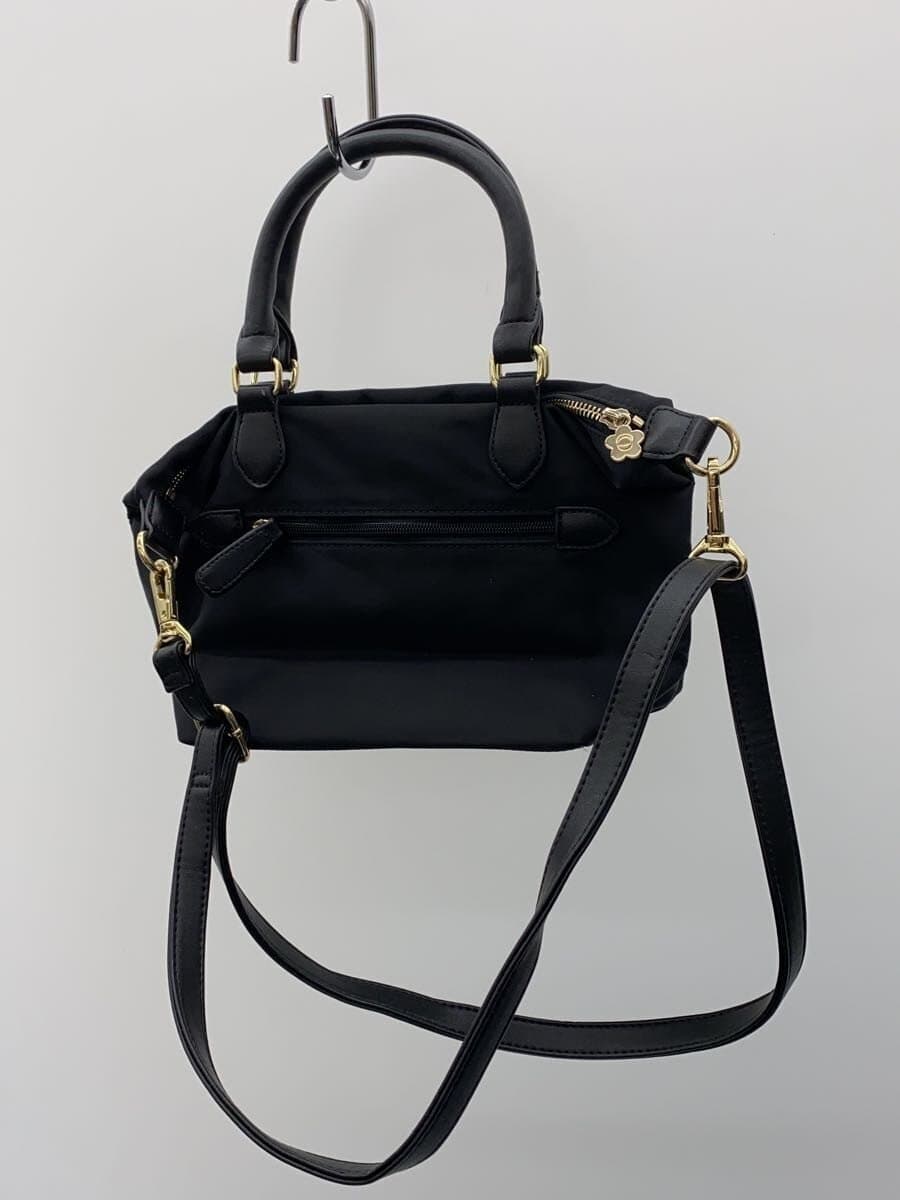 MARY QUANT Shoulder Bag BLK Solid 3