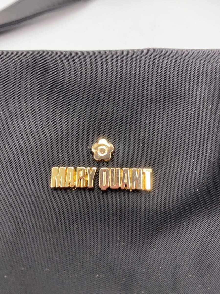 MARY QUANT Shoulder Bag BLK Solid 5