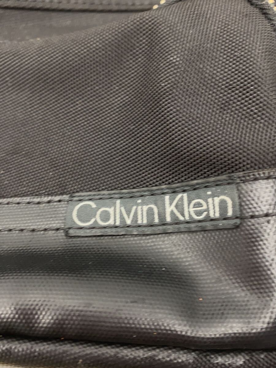 Calvin Klein Shoulder Bag Denim BLK Solid 5