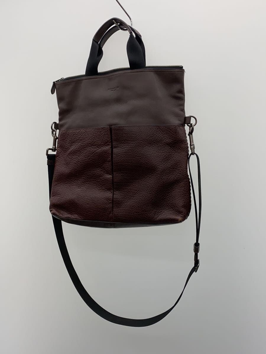 COACH Tote Bag Leather BRD Solid f11241 3