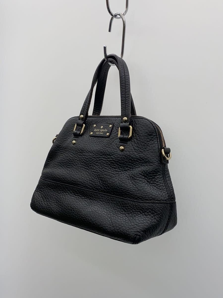 kate spade new york Shoulder Bag Leather BLK Solid 2