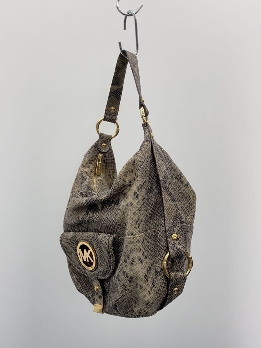 MICHAEL KORS Shoulder Bag BEG All Over Pattern E-1205 2