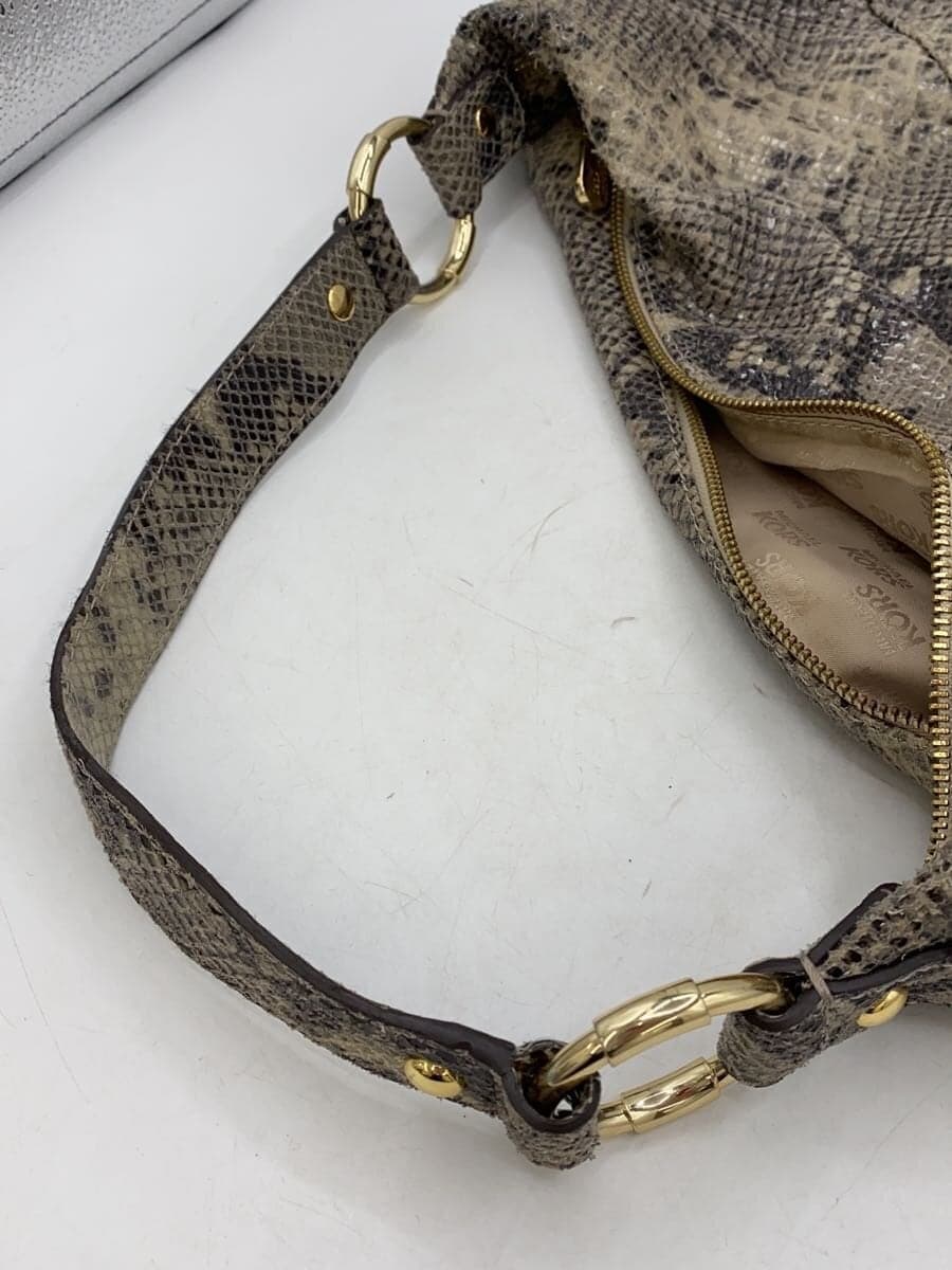 MICHAEL KORS Shoulder Bag BEG All Over Pattern E-1205 8