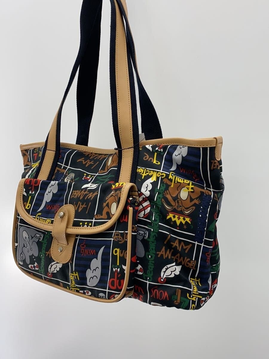 CASTELBAJAC bag -- BLK all-over pattern 2