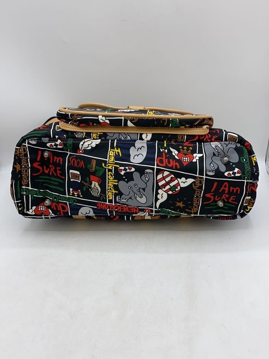 CASTELBAJAC bag -- BLK all-over pattern 4