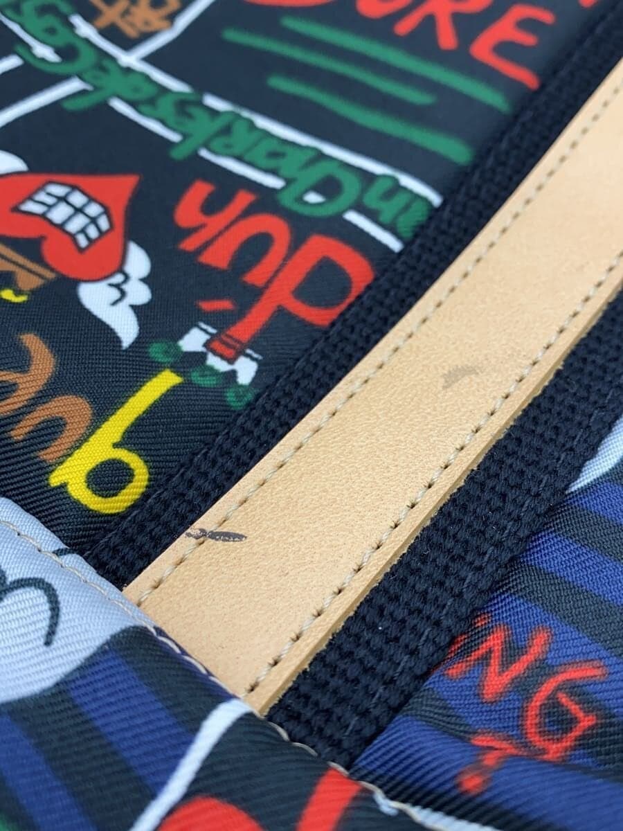 CASTELBAJAC bag -- BLK all-over pattern 8