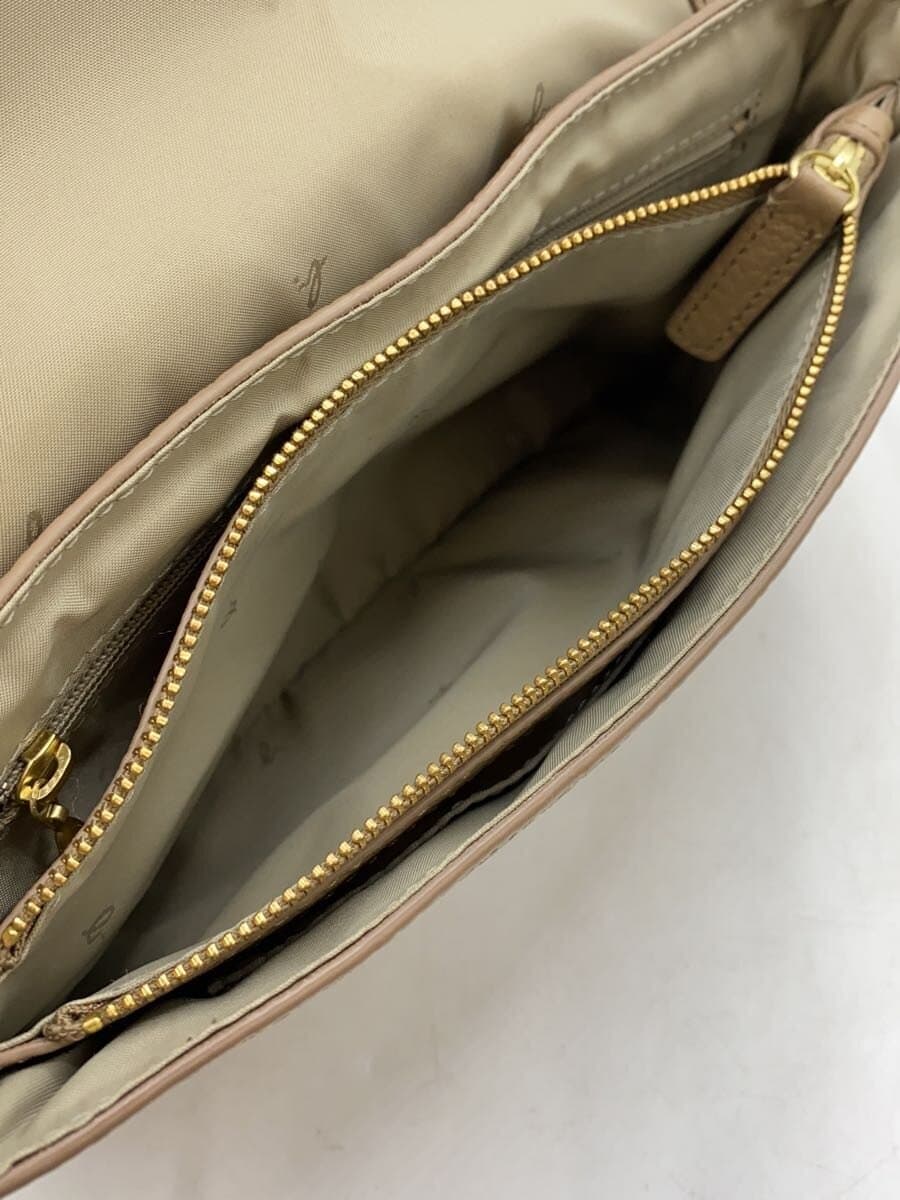 agnes b. shoulder bag leather BEG IS12F-05 7