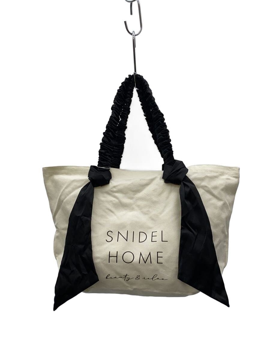 SNIDEL HOME Tote Bag Canvas BEG Solid SHGB229219