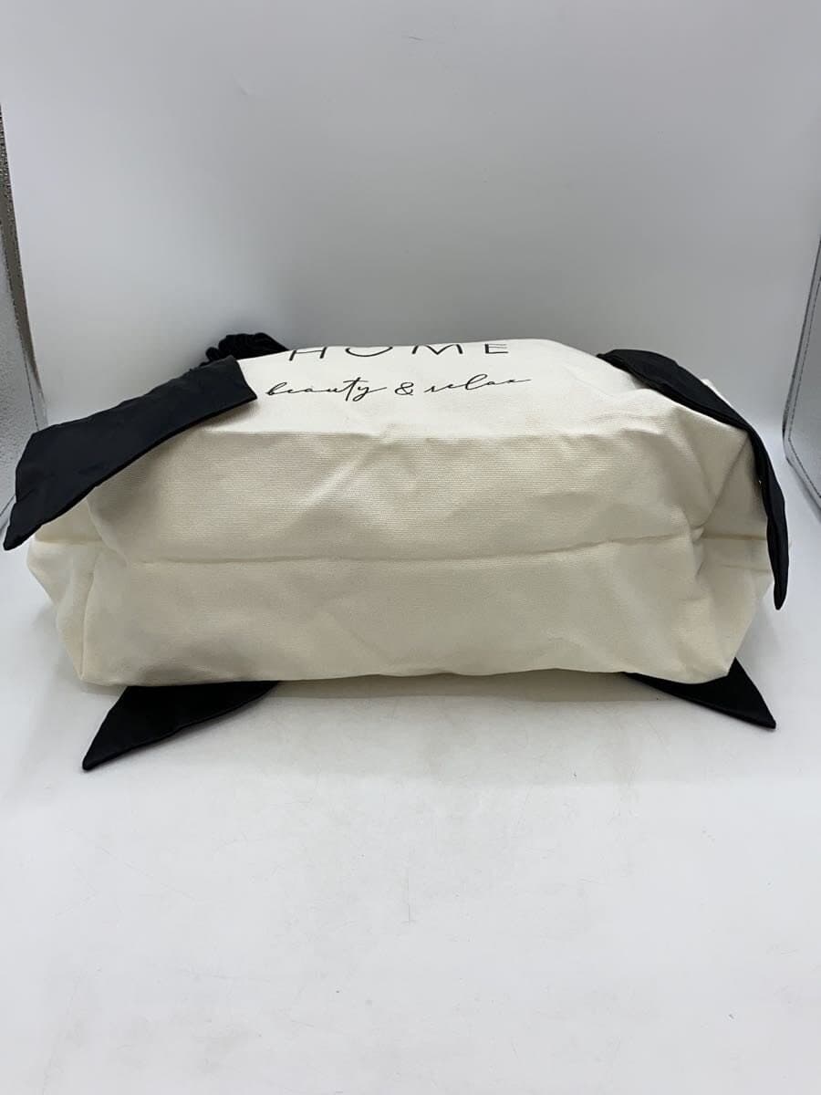 SNIDEL HOME Tote Bag Canvas BEG Solid SHGB229219 4