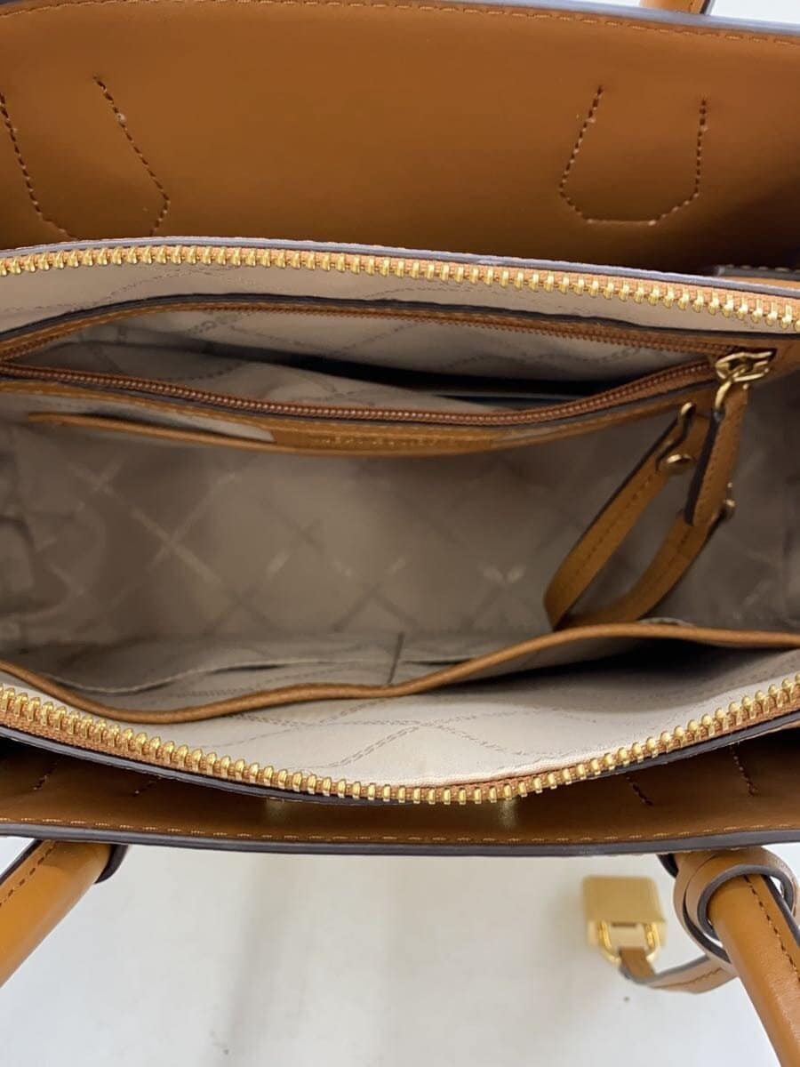 MICHAEL KORS handbag leather BRW 6