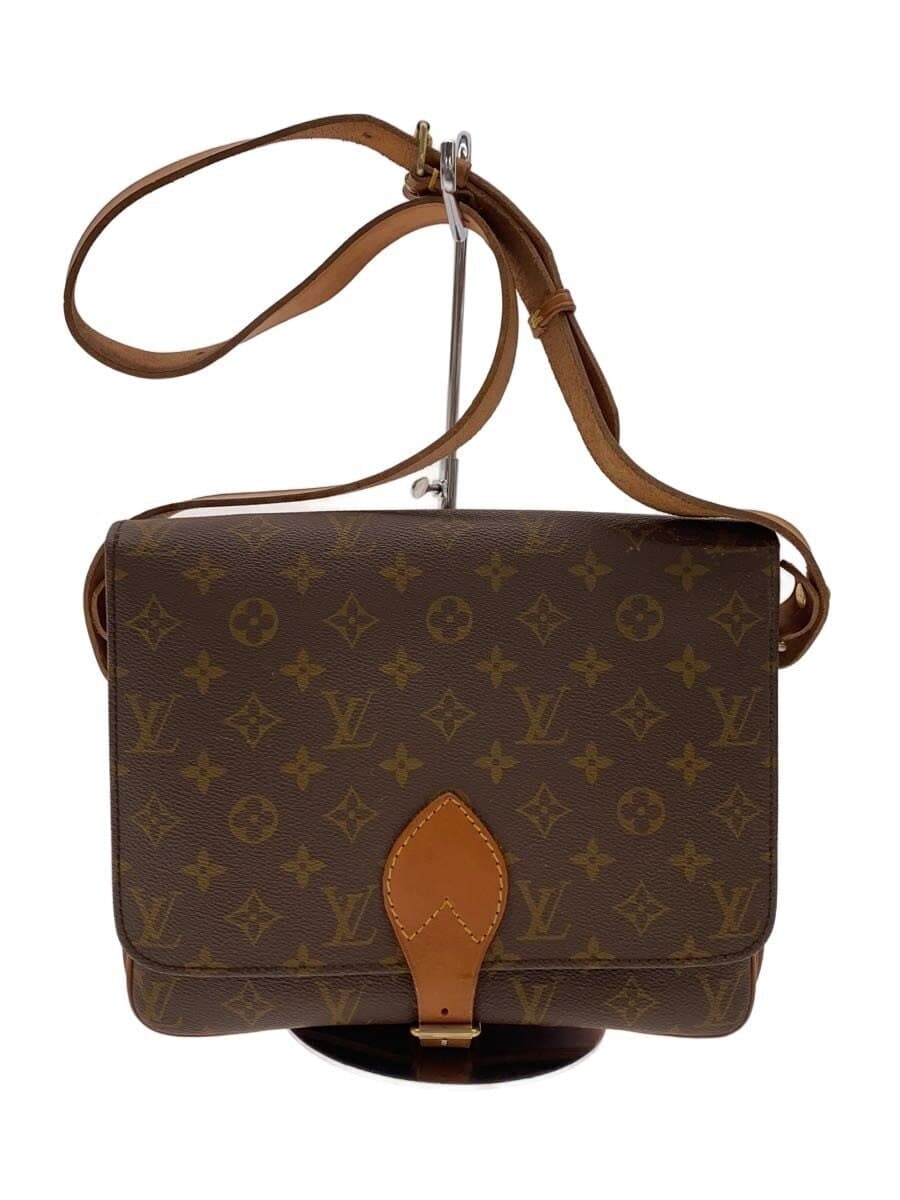 LOUIS VUITTON Cles GM Monogram Canvas PVC BRW M51252
