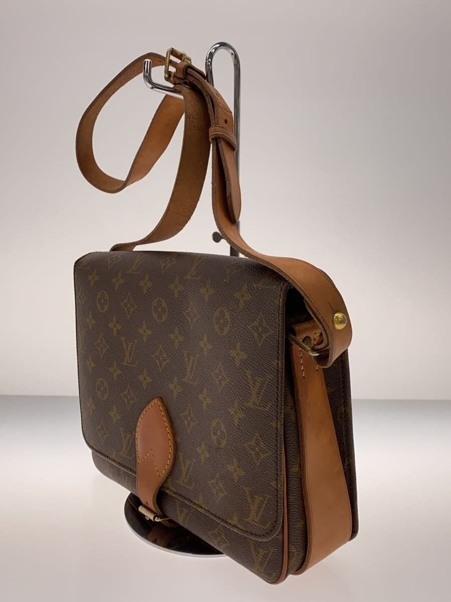 LOUIS VUITTON Cles GM Monogram Canvas PVC BRW M51252 2