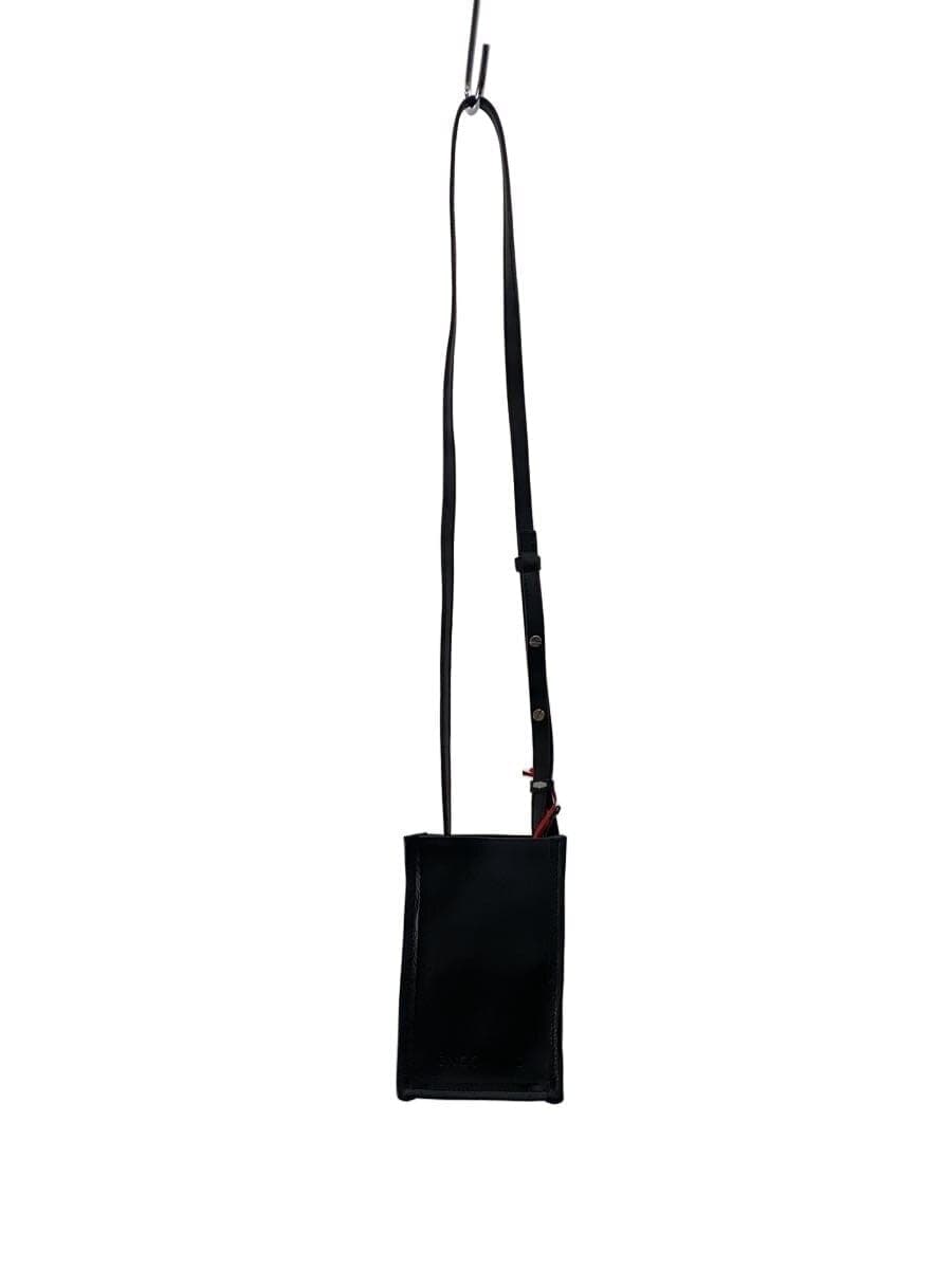 ENCOMING Shoulder Bag Leather BLK