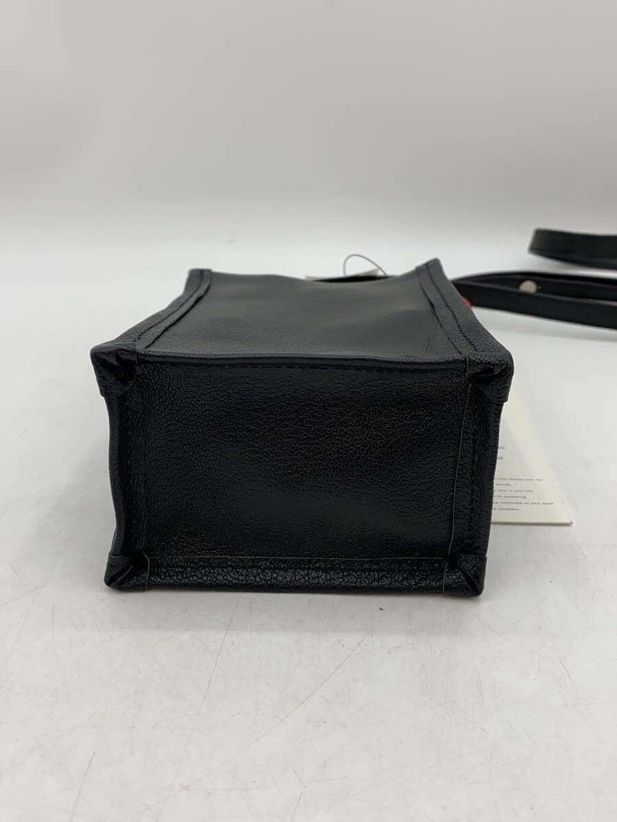 ENCOMING Shoulder Bag Leather BLK 4