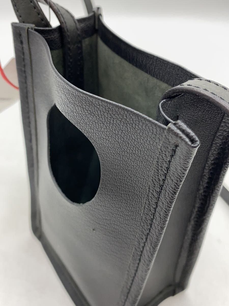 ENCOMING Shoulder Bag Leather BLK 7