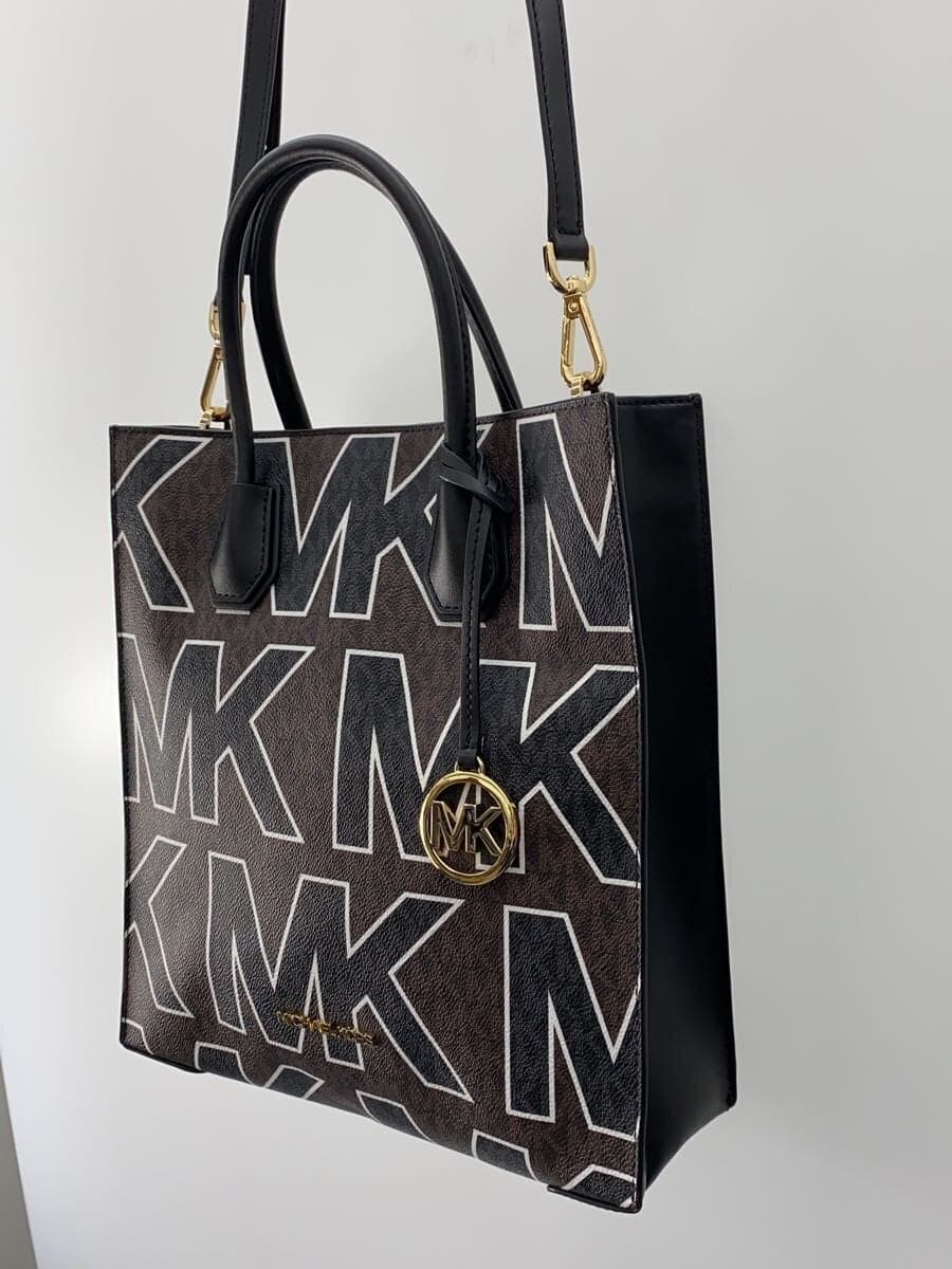 MICHAEL KORS tote bag -- BRW all-over pattern 2