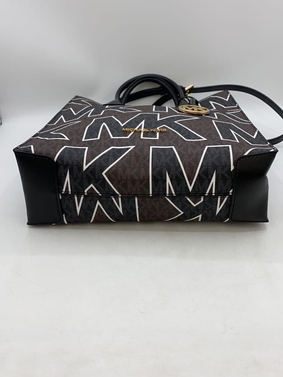 MICHAEL KORS tote bag -- BRW all-over pattern 4