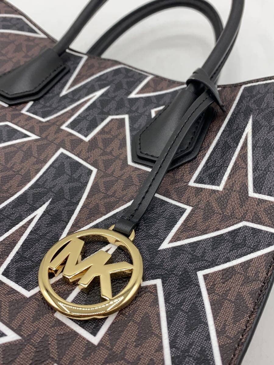 MICHAEL KORS tote bag -- BRW all-over pattern 8