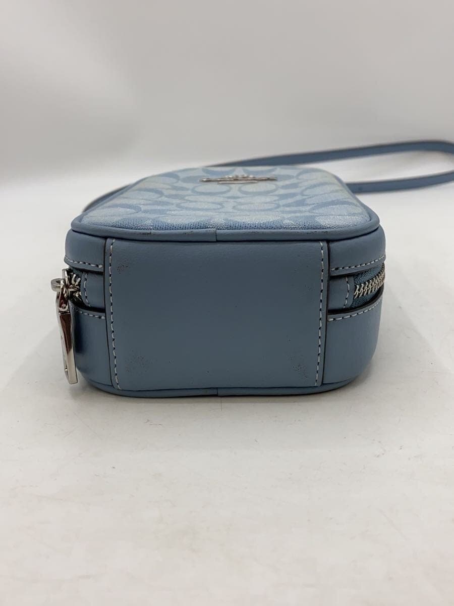 COACH handbag canvas BLU 4