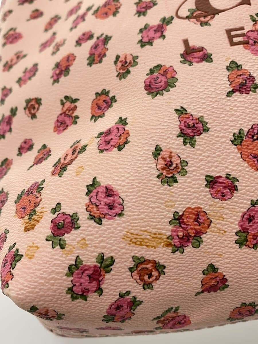 COACH Tote Bag_Floral _Floral PVC PNK Floral 7