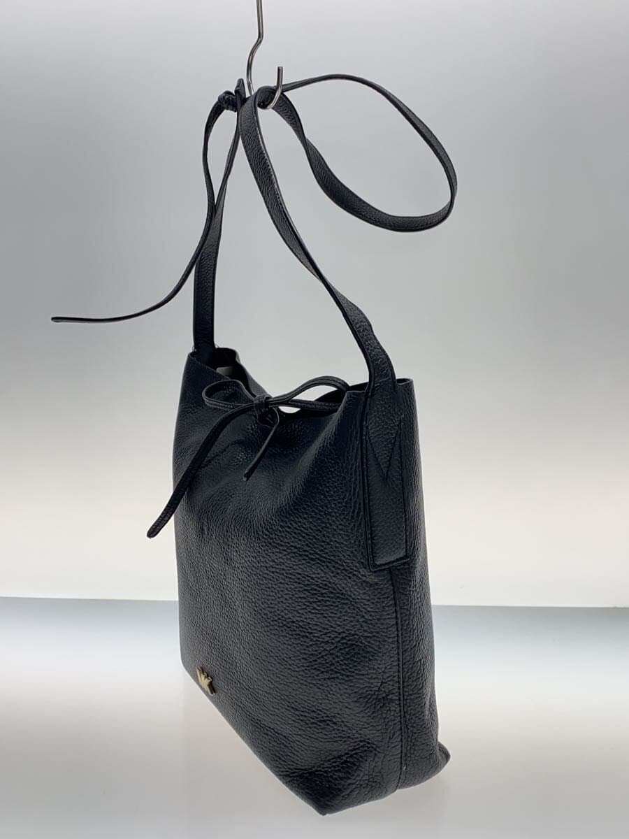 MICHAEL KORS Jenny Large Pebbled Leather Messenger Shoulder Bag Leather BLK Solid DB-1809 2