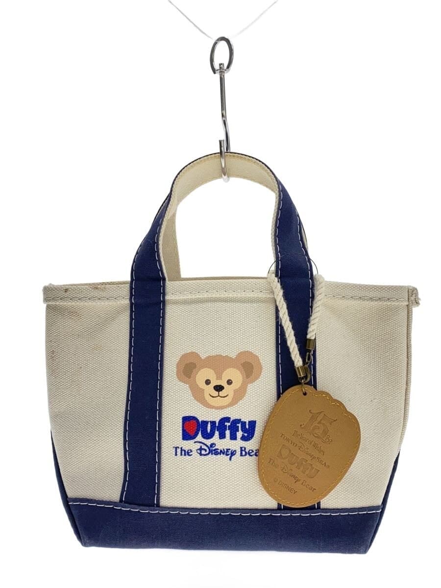 L.L.Bean x Disney Duffy C-15 Anniversary Limited Mini Tote Bag IVO Solid Handle Signs of Use