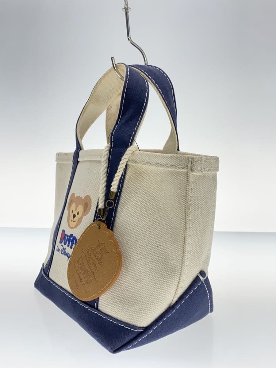 L.L.Bean x Disney Duffy C-15 Anniversary Limited Mini Tote Bag IVO Solid Handle Signs of Use 2