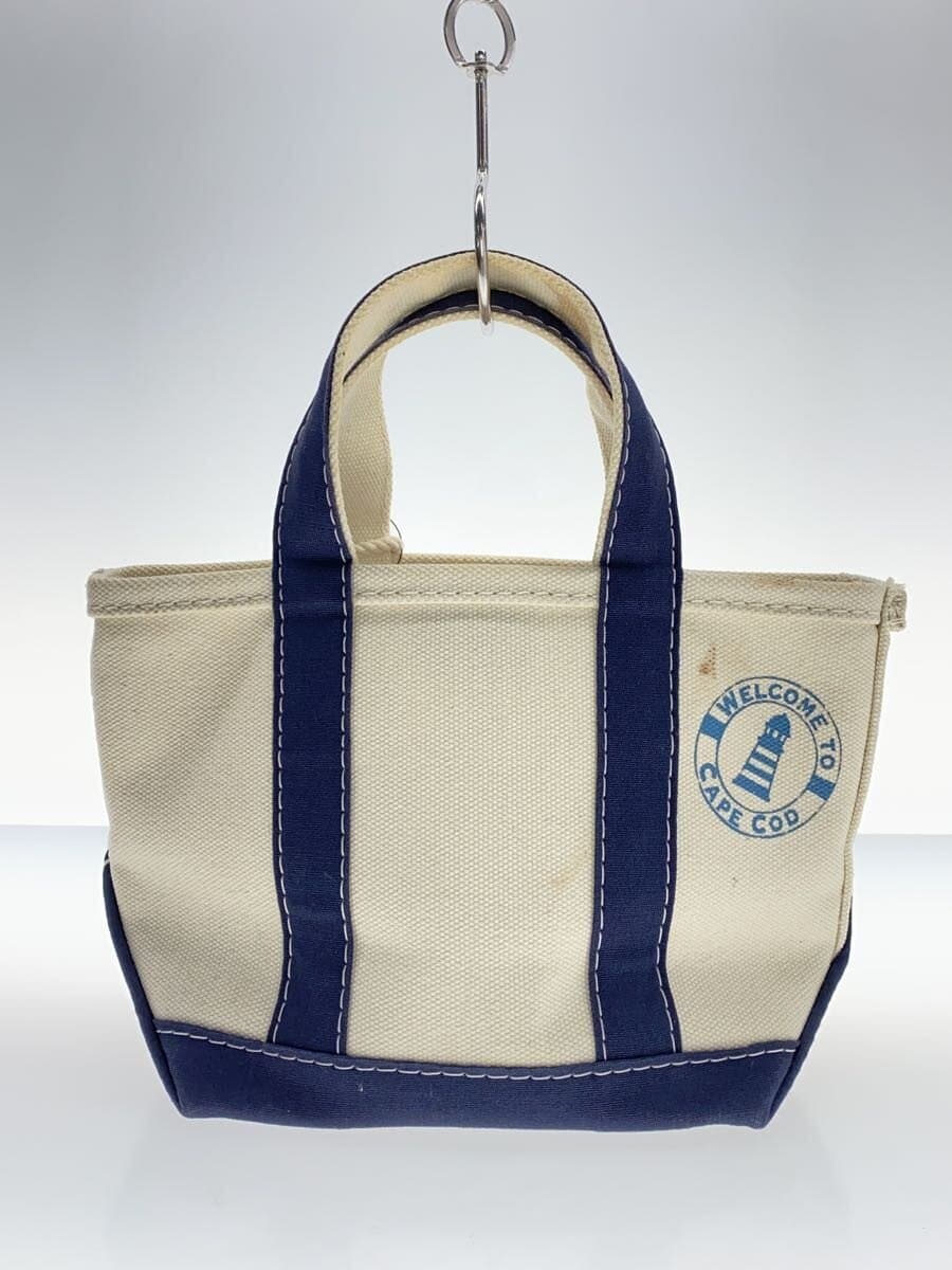 L.L.Bean x Disney Duffy C-15 Anniversary Limited Mini Tote Bag IVO Solid Handle Signs of Use 3